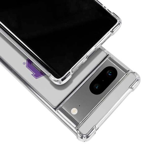 Texas Christian University Horned Frogs Logo Print Google Pixel 8 Clear Case